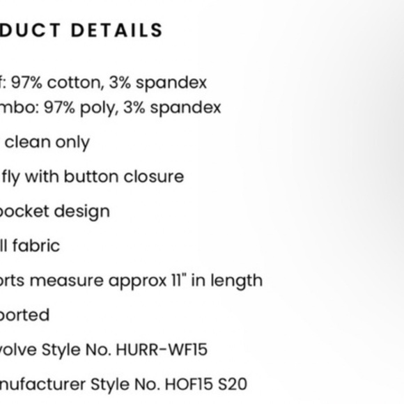 h:ours Tan High Waist Shorts - Picture 6 of 6